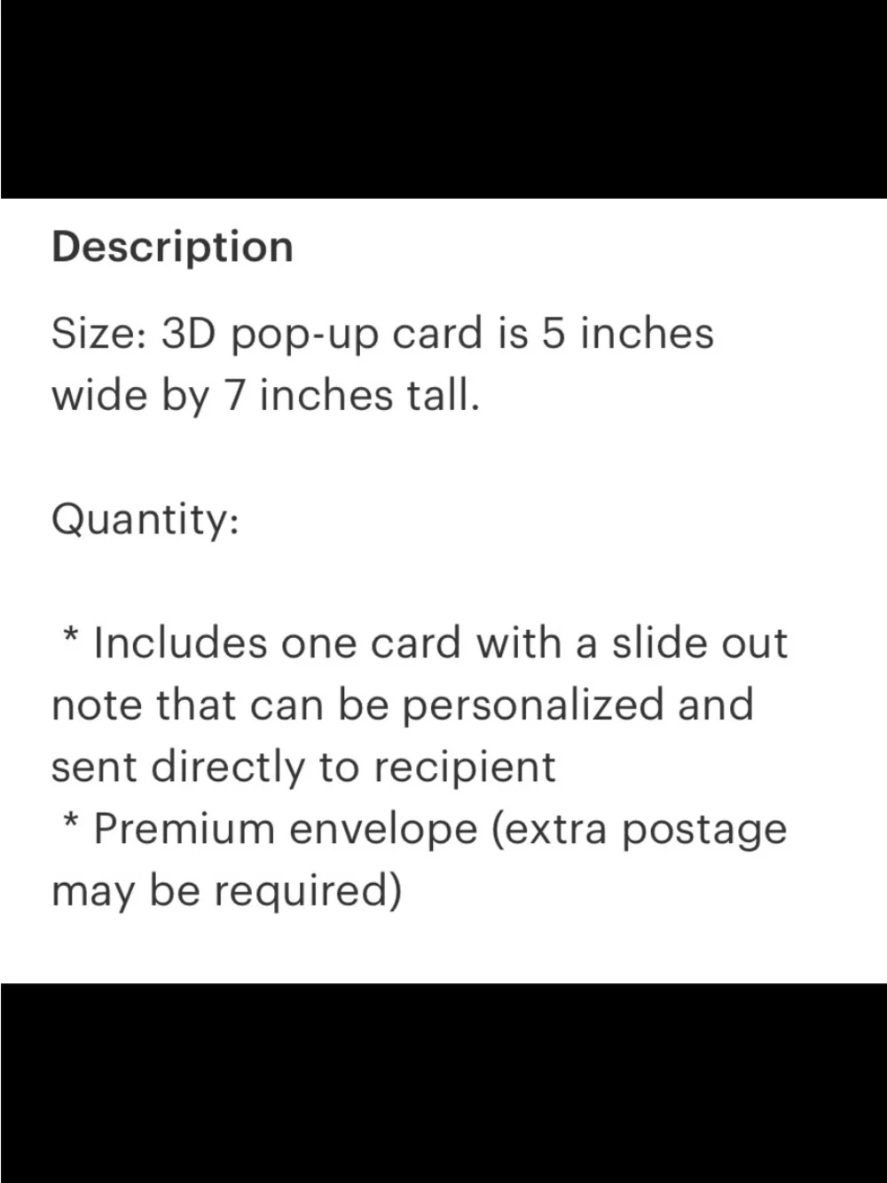 Lovepop Cards. Sandy Shores. 5X7 Greeting Card. Price firm.